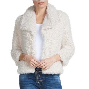 White Jacket Fur Coat
